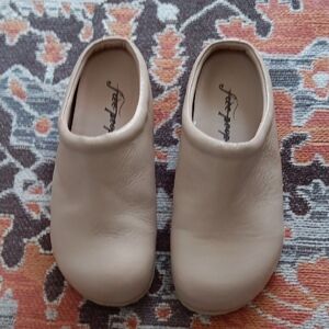 Free People Leather Mules Clogs